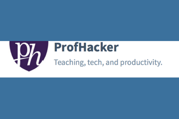Anastasia’s Articles on ProfHacker
