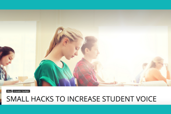 Small Hacks to Increase Students’ Voice, by Mark Hofer