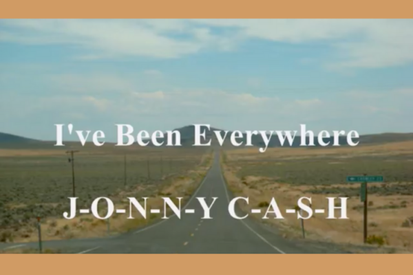 Johnny Cash – I’ve been everywhere