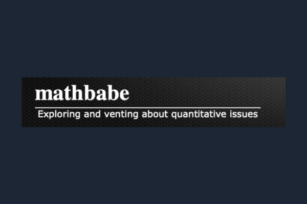 Cathy O’Neal’s Math Babe Blog